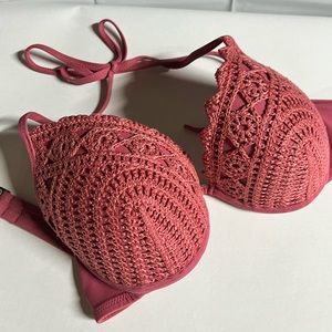 Crocheted Bikini Top 36B